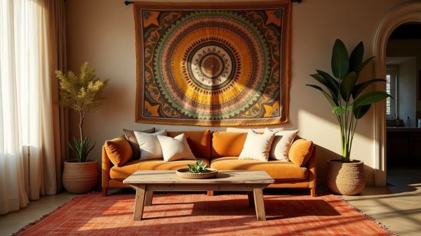 Top astuces pour un intérieur bohème chaleureux et naturel